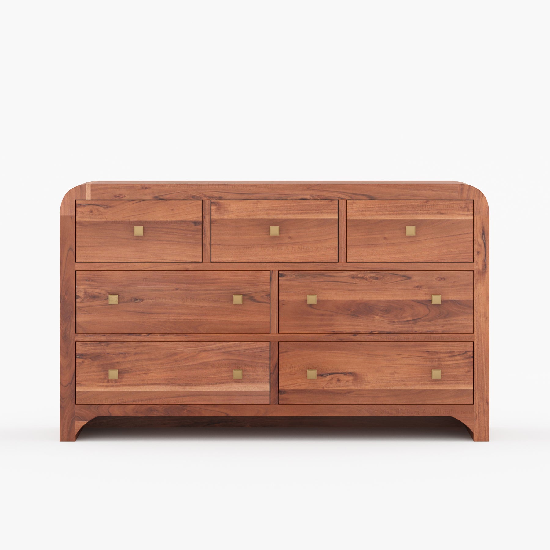 Stockton Solid Wood 7-Drawer Dresser