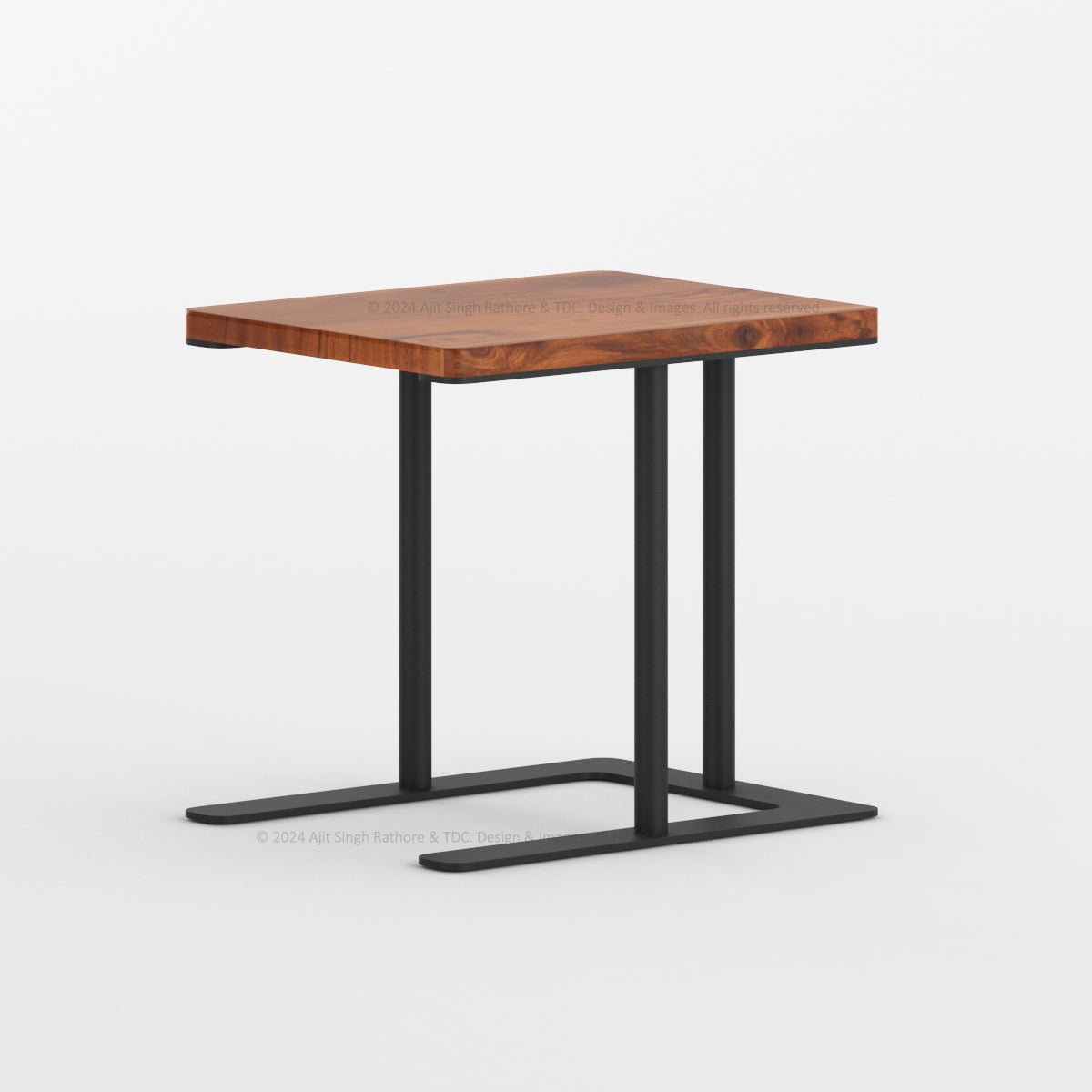 Prescott Solid Wood Living Room Set with 2 Tier Coffee Table
