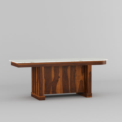 Portland Solid Wood Kitchen Island with Marble Countertop and Optional Stool Set