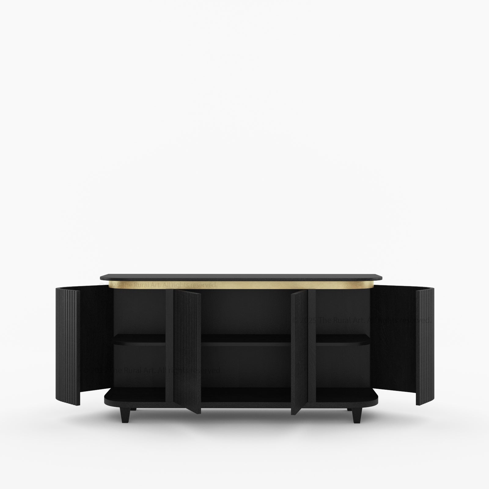 Rome Modern Solid Wood Sideboard Buffet