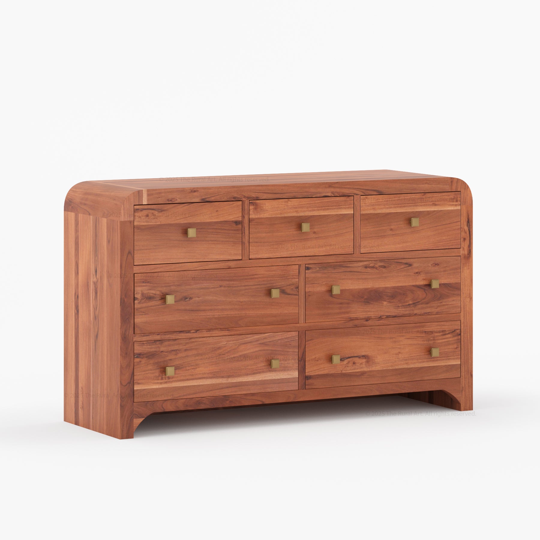 Stockton Solid Wood 7-Drawer Dresser