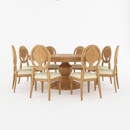 Jackson Solid Wood Premium Dining Table Set