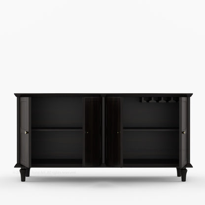 Atmore Wine Bar Sideboard Buffet Made in Solid Wood