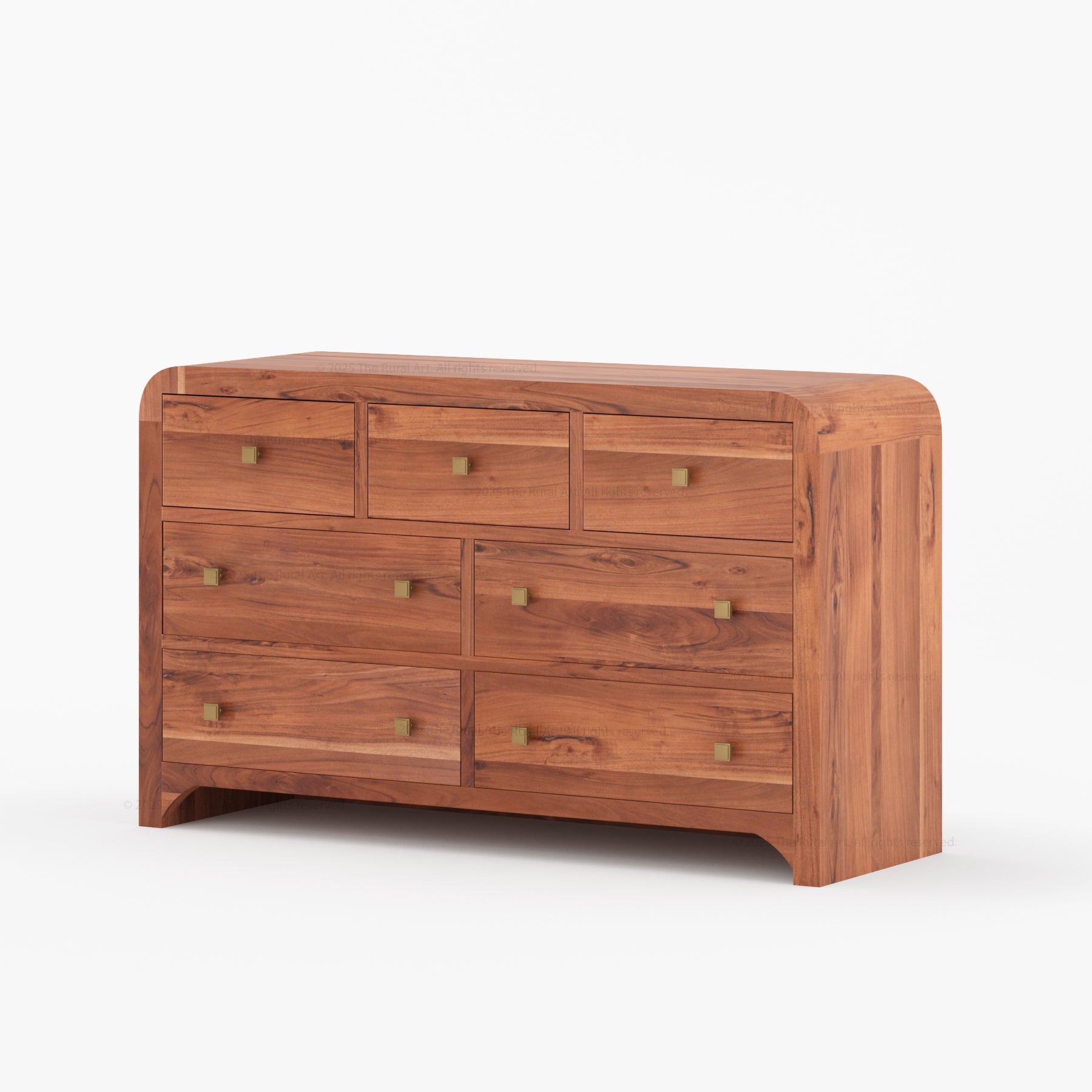 Stockton Solid Wood 7-Drawer Dresser