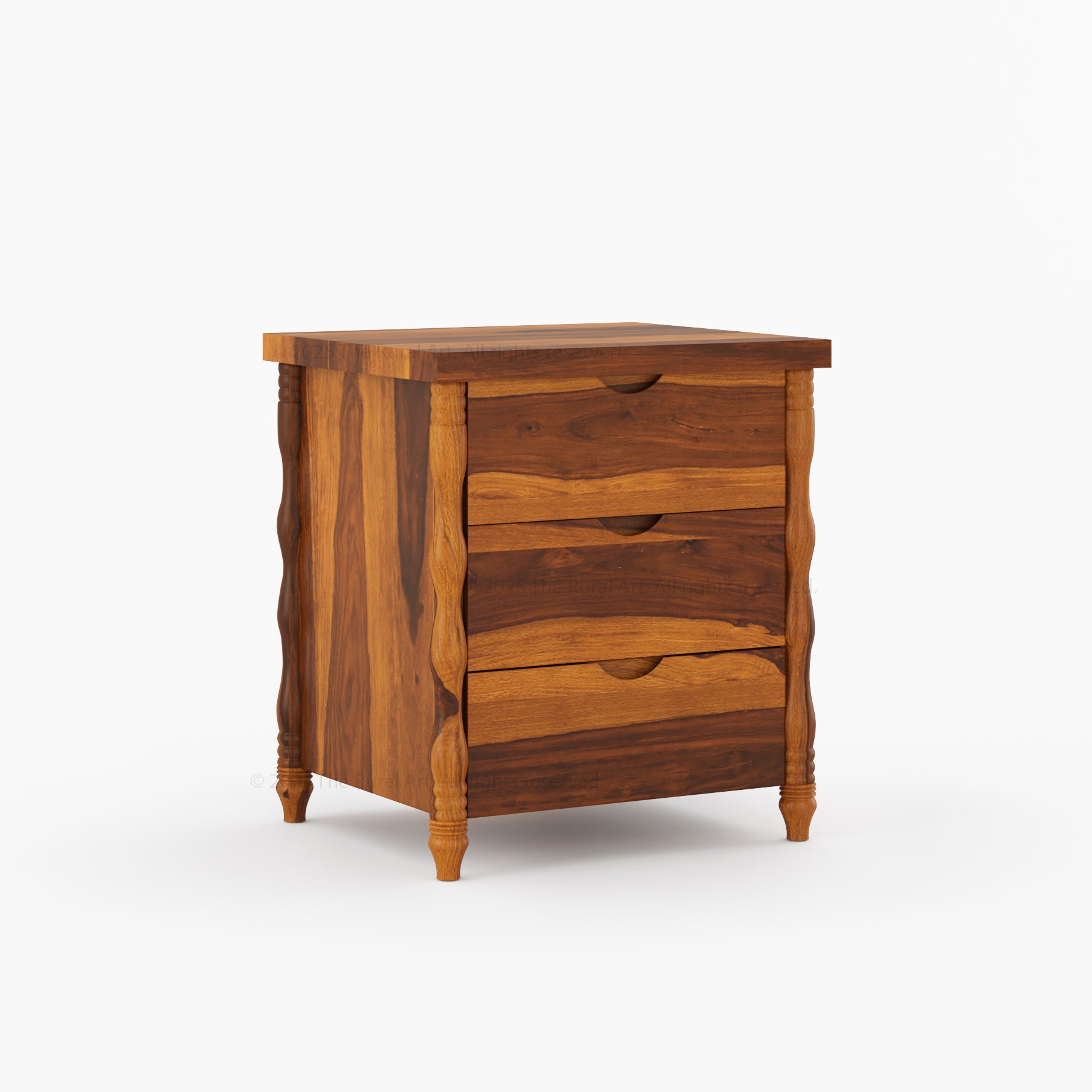 Jasper Heritage Turned-Leg Nightstand
