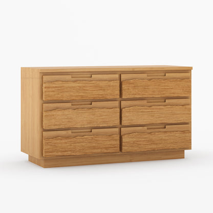 Nome Modern Solid Wood Textured Dresser