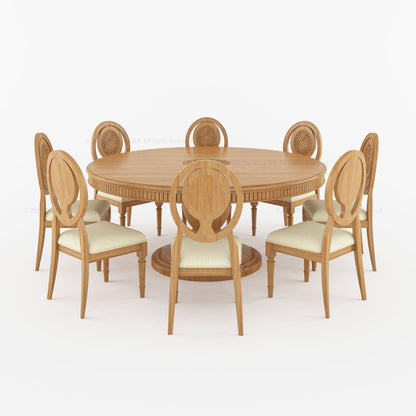 Jackson Solid Wood Premium Dining Table Set