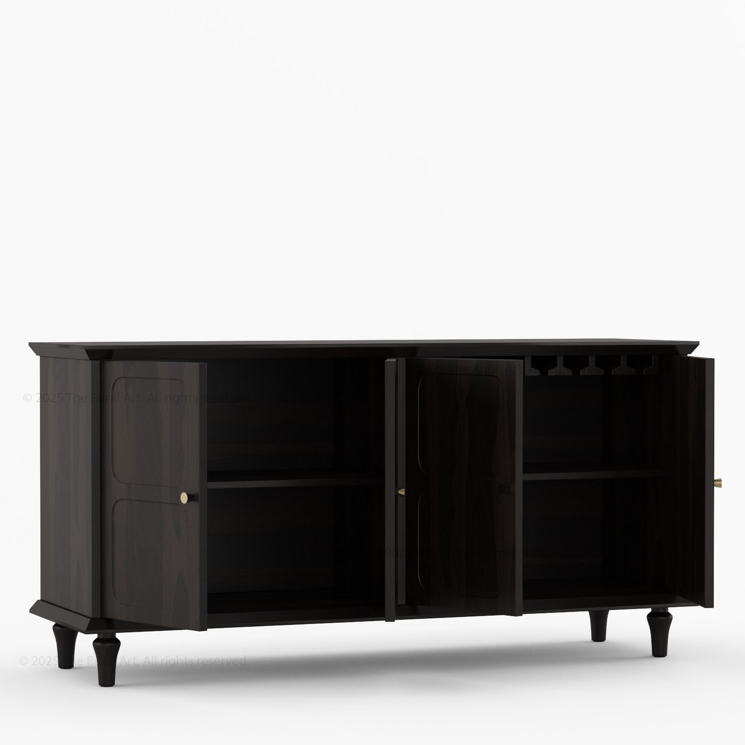 Atmore Wine Bar Sideboard Buffet Made in Solid Wood