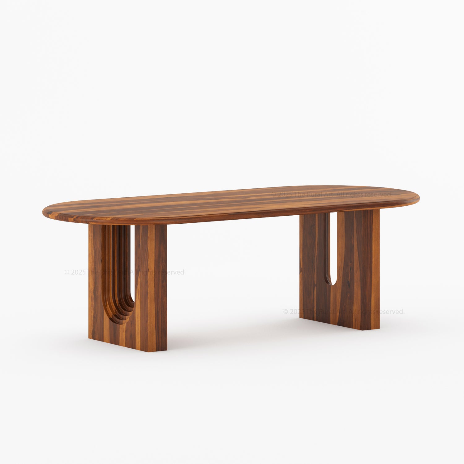 Philadelphia Modern Dining Table with Arched  legs