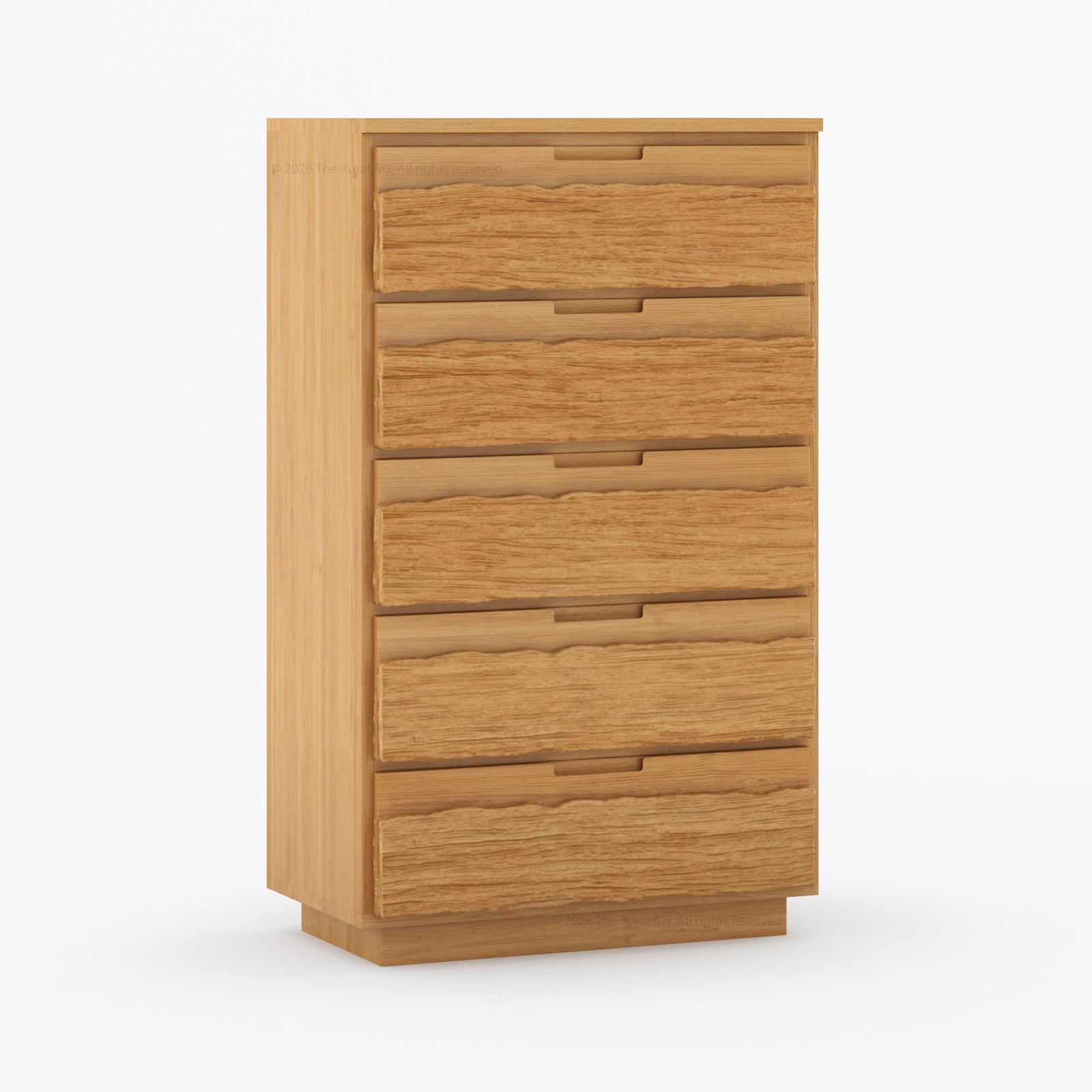 Nome Modern Solid Wood Textured Dresser