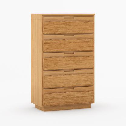 Nome Modern Solid Wood Textured Dresser