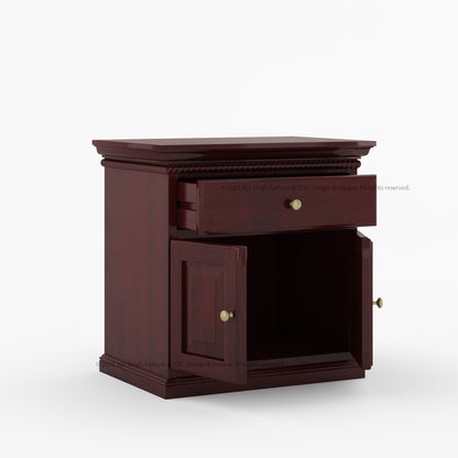 Lancaster Solid Wood Nightstand - Premium Heritage Heirloom Design