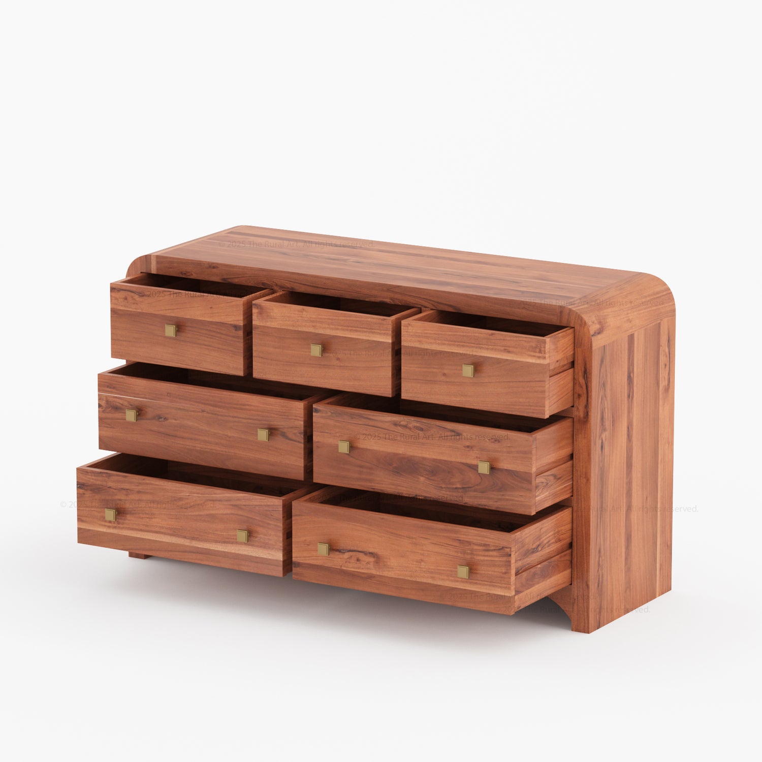 Stockton Solid Wood 7-Drawer Dresser