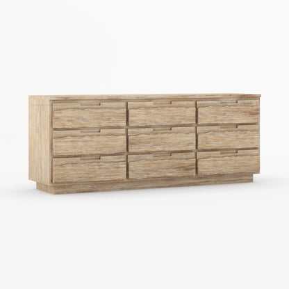 Nome Modern Solid Wood Textured Dresser