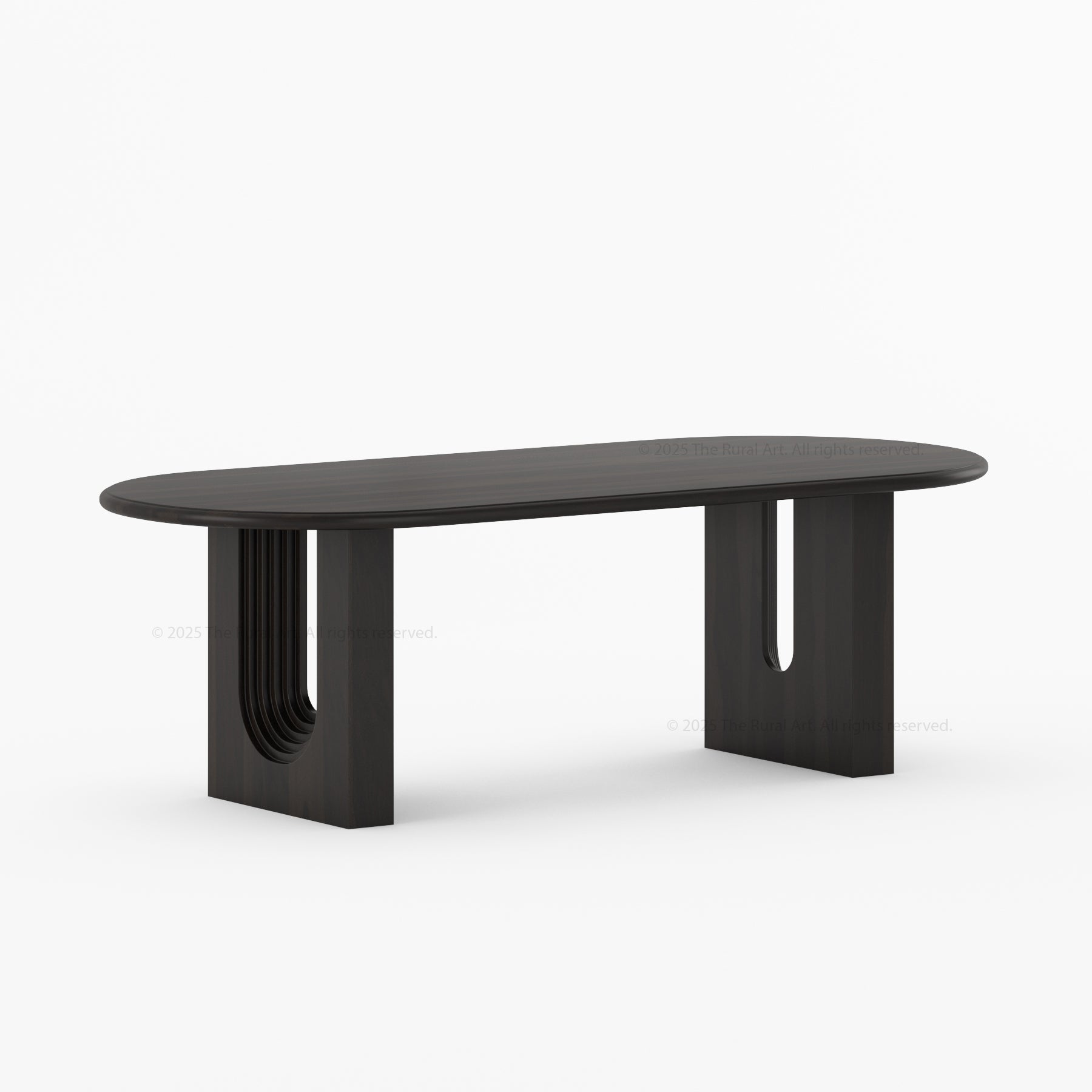 Philadelphia Modern Dining Table with Arched  legs