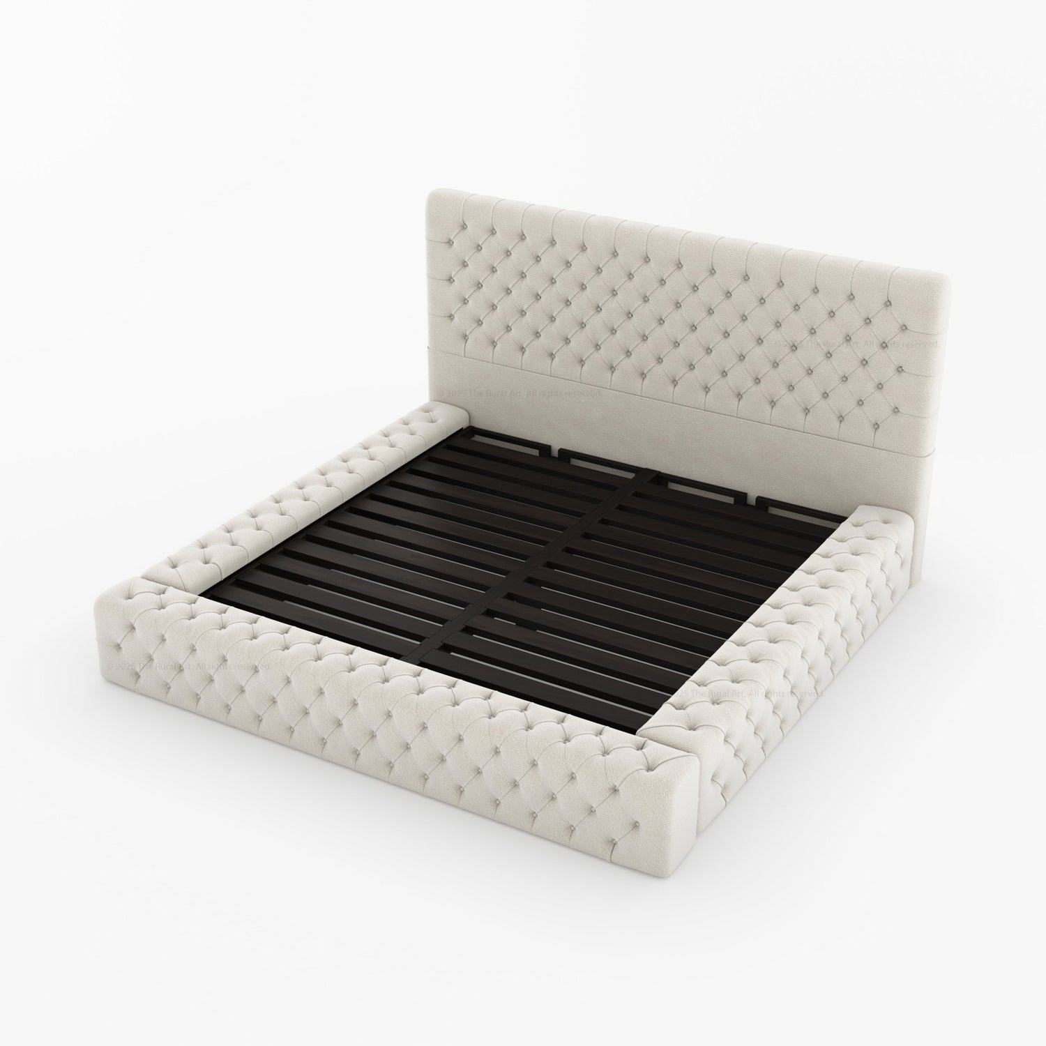 Sebring Boucle Upholstered Bed