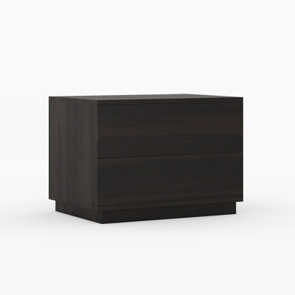 Kingston Solid Wood Nightstand Modern Minimalist Bedside Table