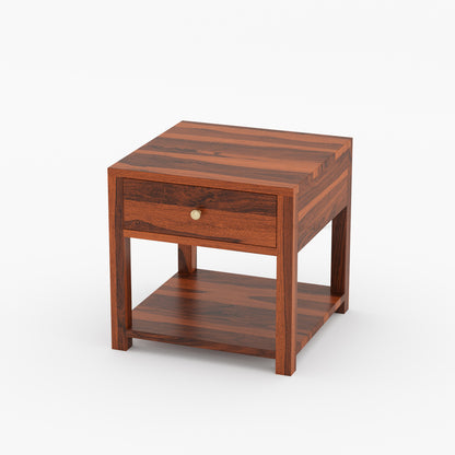 Huntsville Solid Wood Nightstand with Drawer