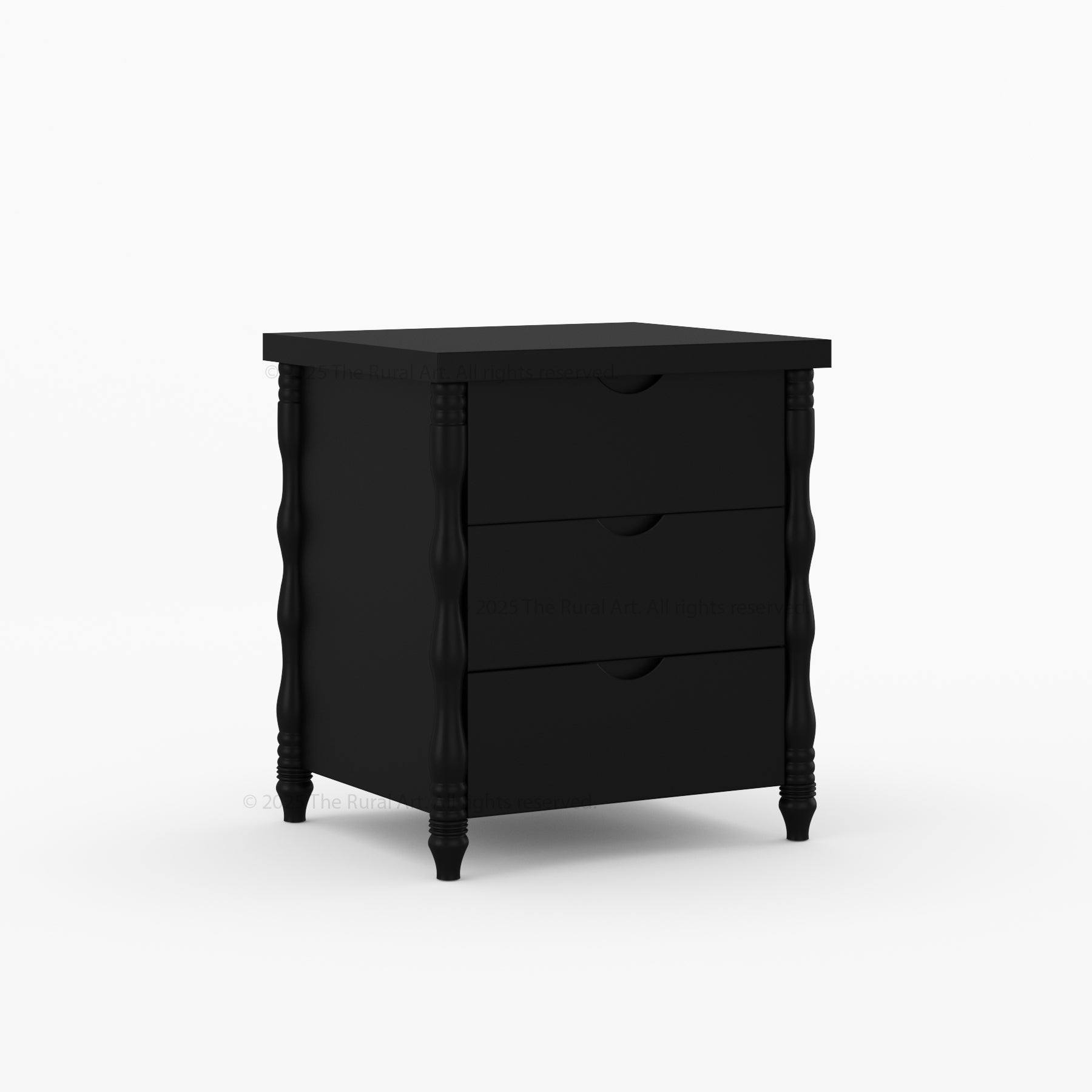 Jasper Heritage Turned-Leg Nightstand