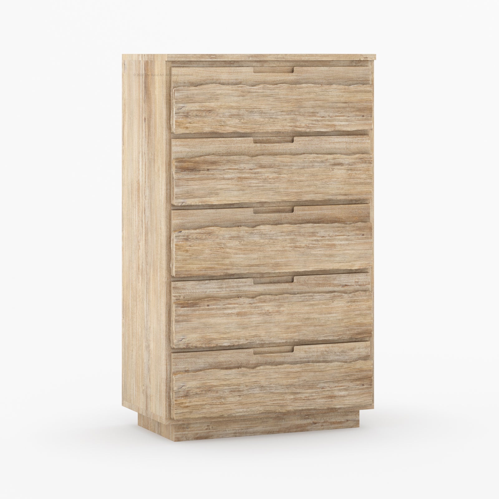 Nome Modern Solid Wood Textured Dresser
