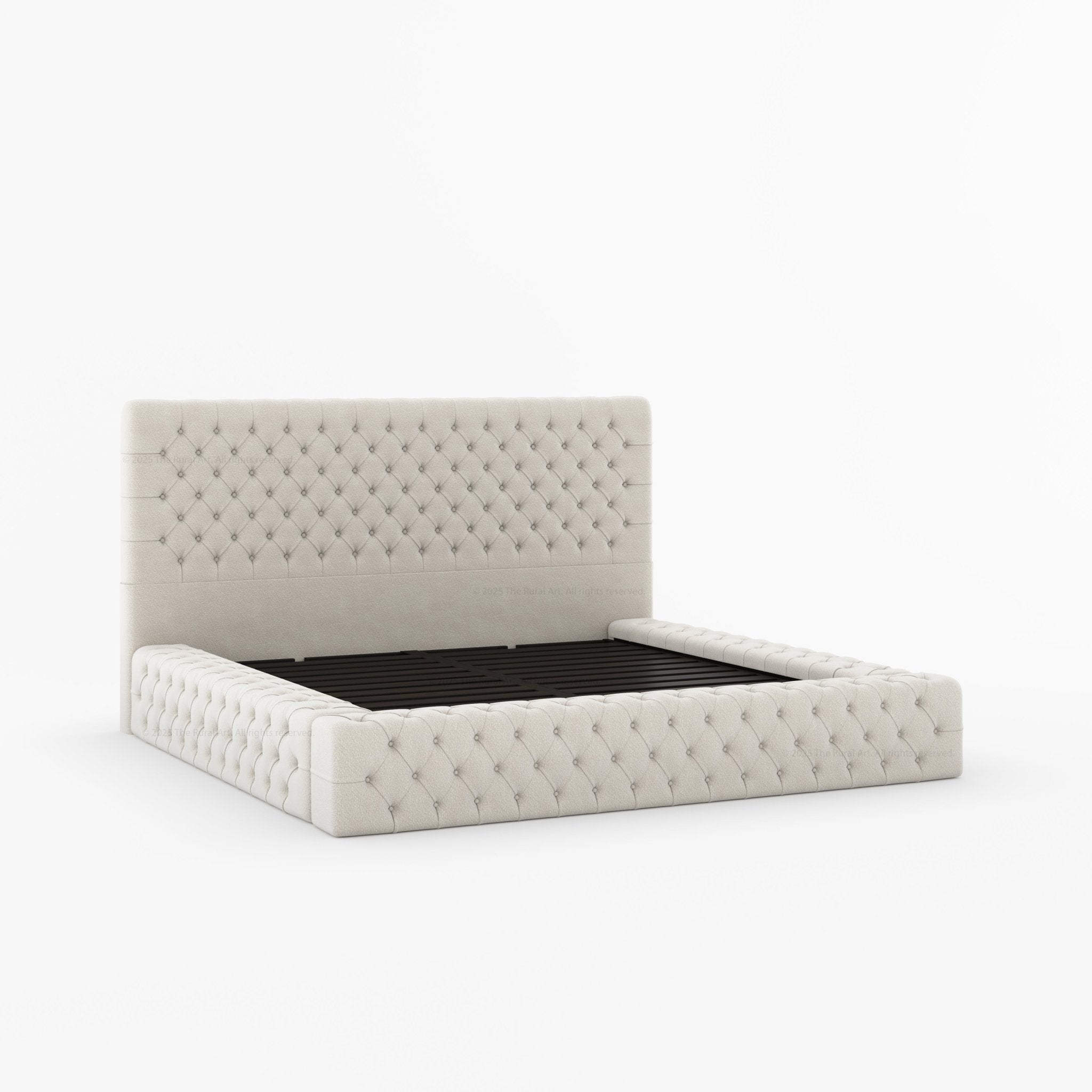 Sebring Boucle Upholstered Bed