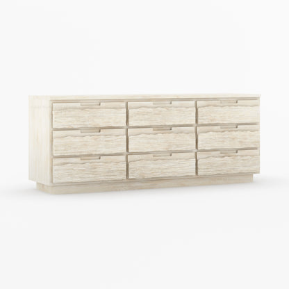 Nome Modern Solid Wood Textured Dresser