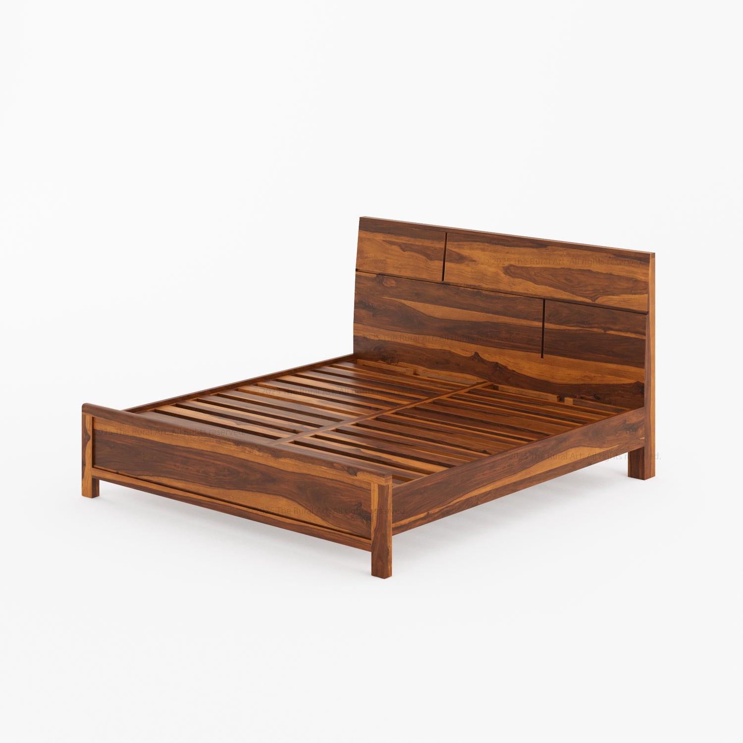 Princeton Bedroom Collection with Geometric Wood Detailing