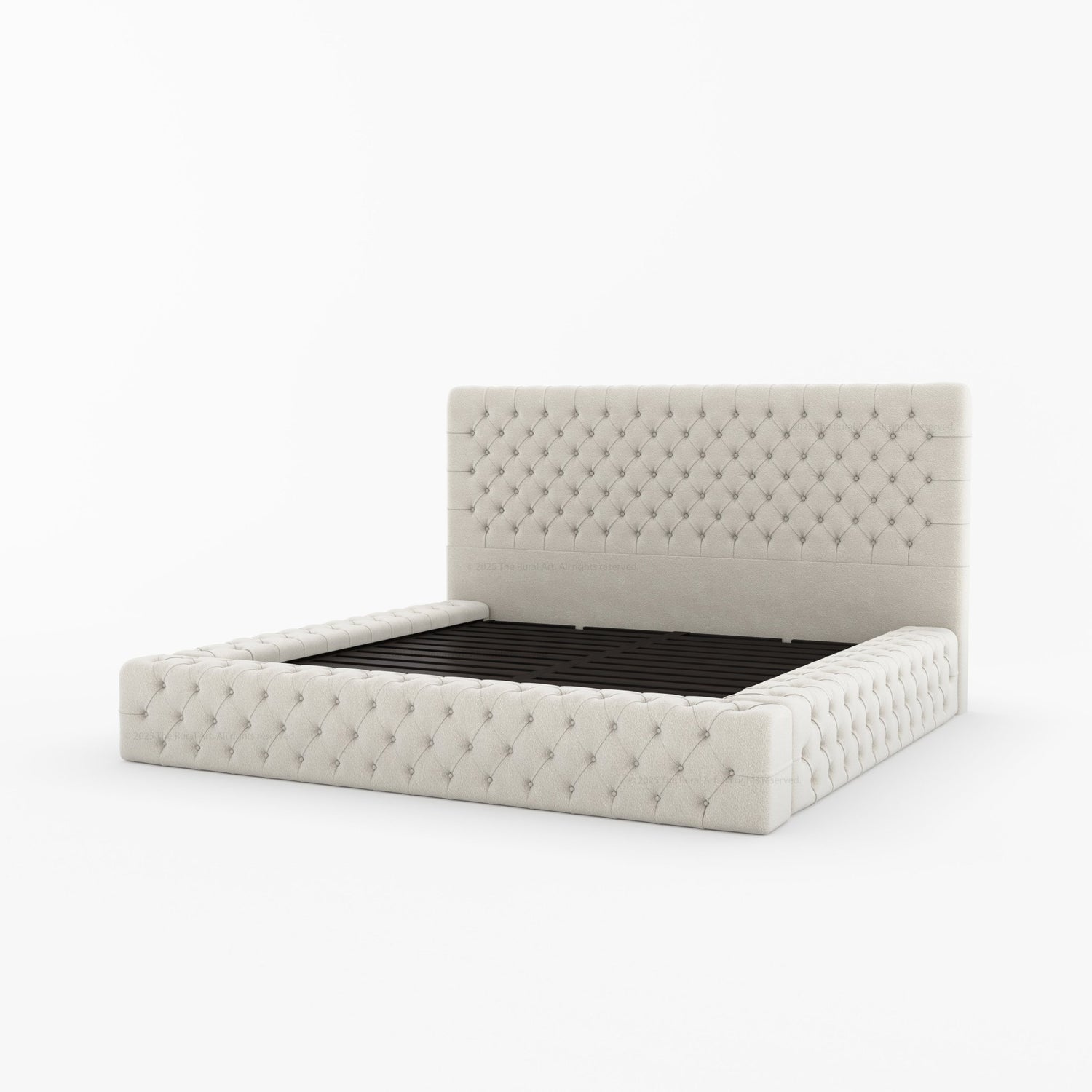 Sebring Boucle Upholstered Bed