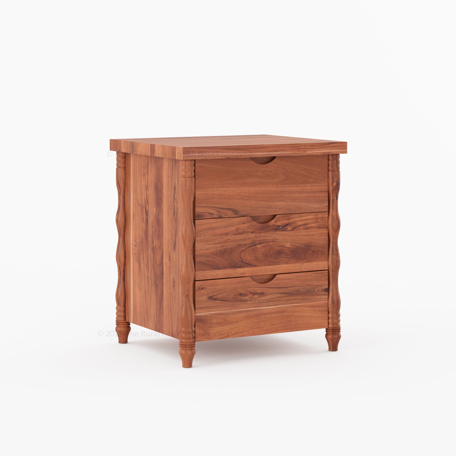 Jasper Heritage Turned-Leg Nightstand