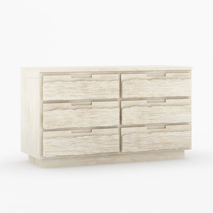 Nome Modern Solid Wood Textured Dresser