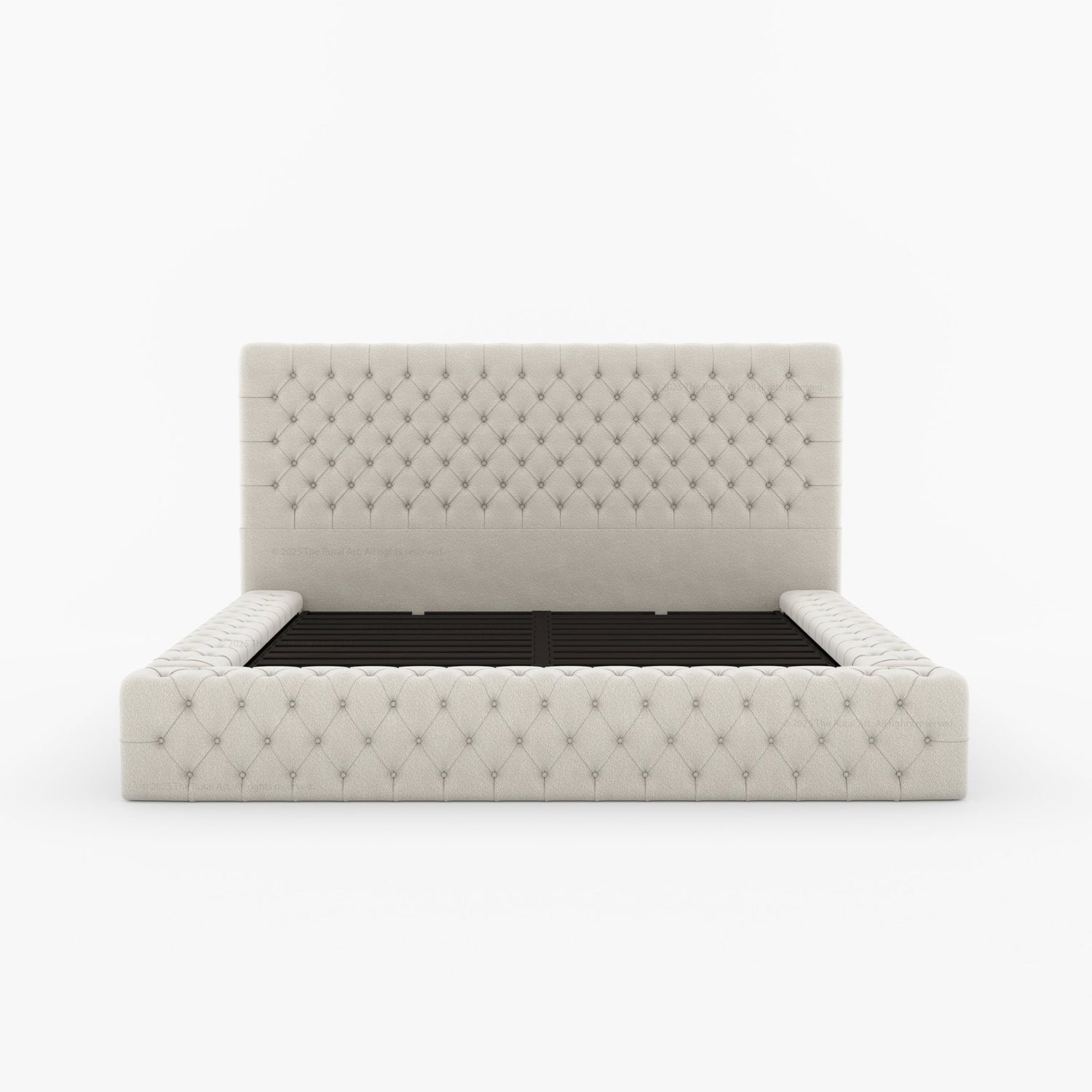 Sebring Boucle Upholstered Bed