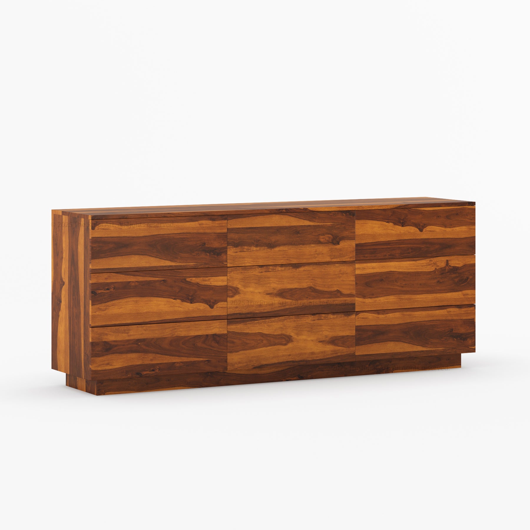 Kingston Solid Wood Dresser | Modern Minimalist Storage Cabinet
