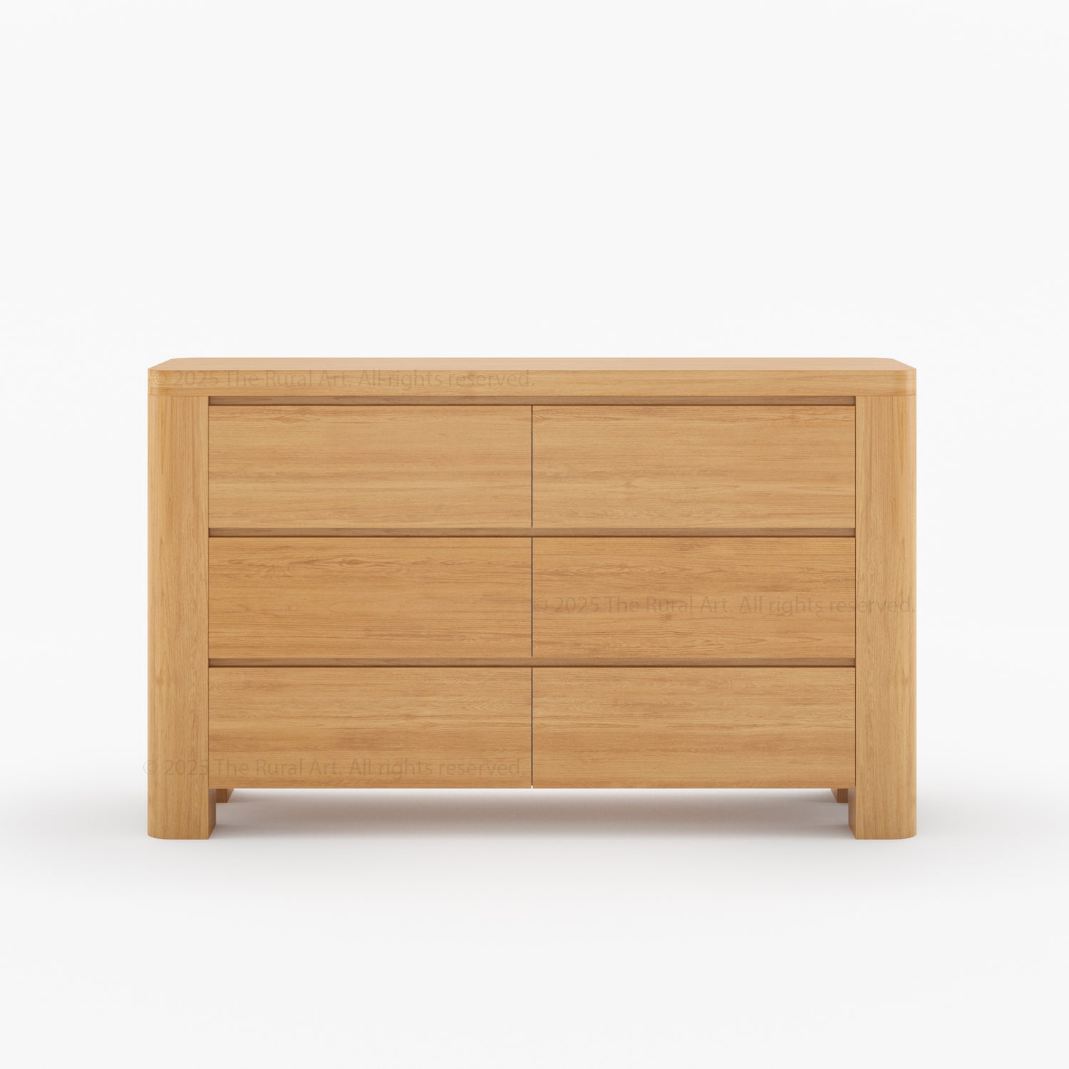 Levittown 6-Piece Solid Wood Bedroom Set with Bed, Bench &amp; Storage