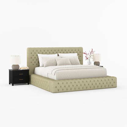 Sebring Boucle Upholstered Bed