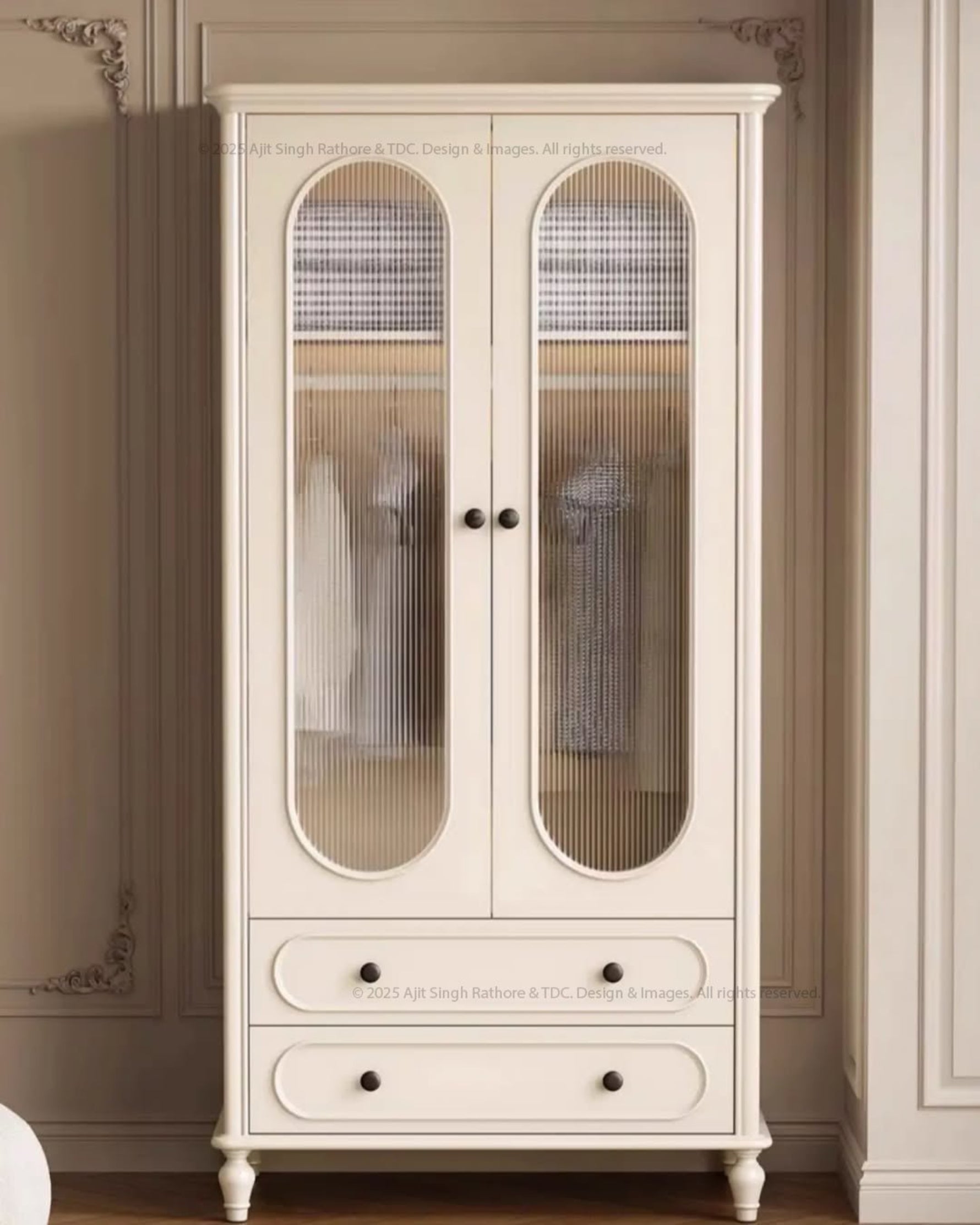 Aberdeen Solid Wood Armoire Wardrobe