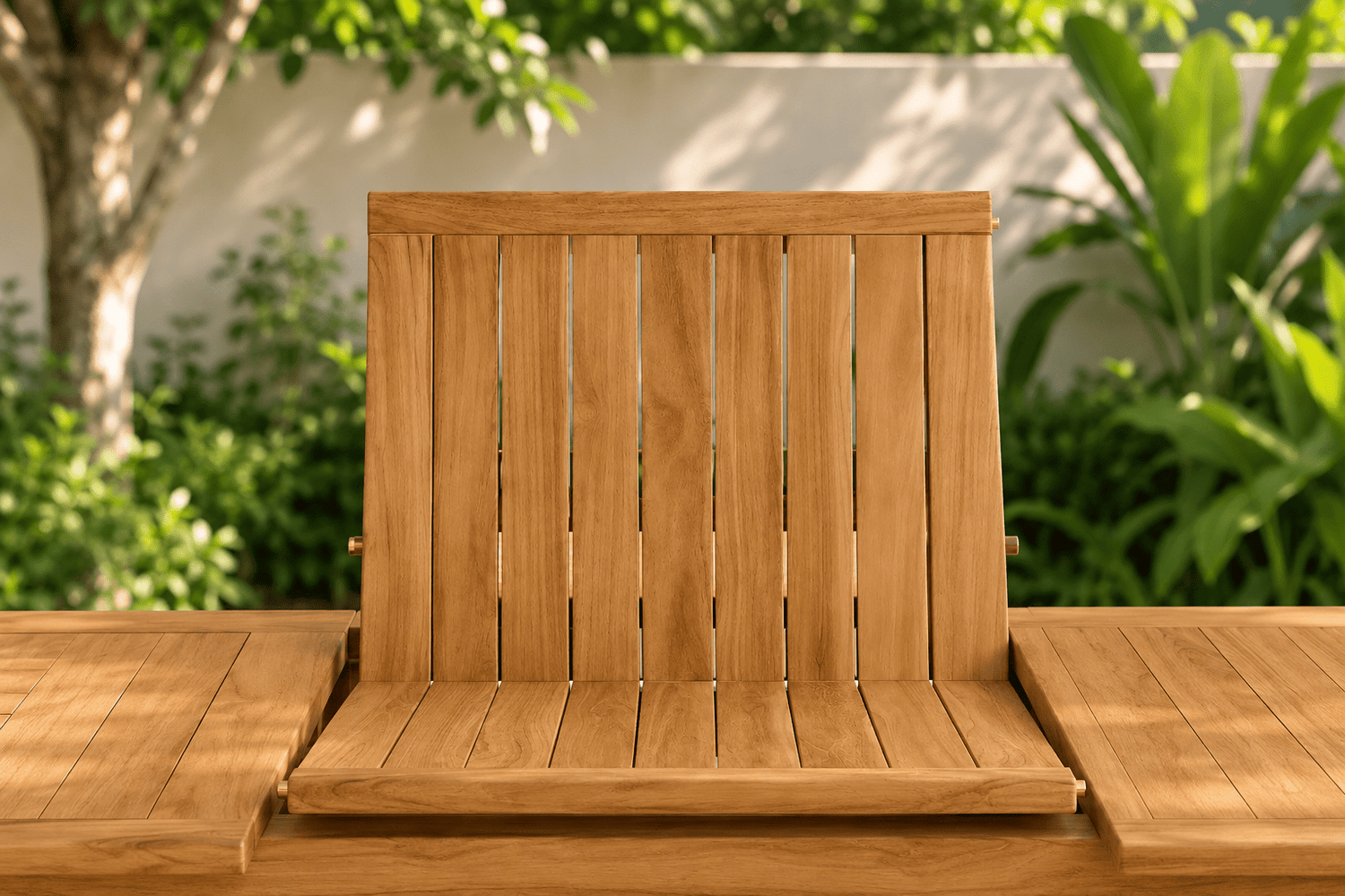 Myers Extendable Solid Wood Outdoor Dining Table