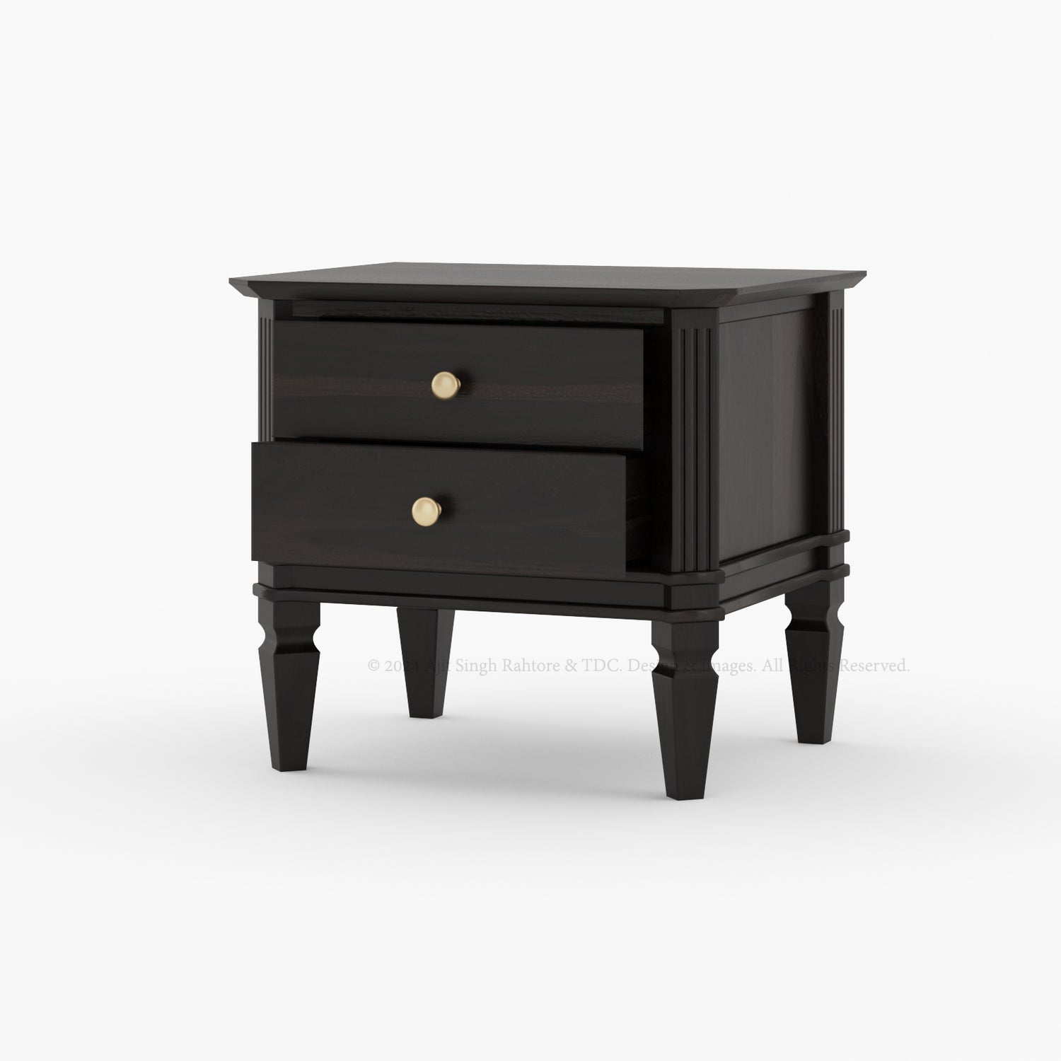 Fullerton Solid Wood Night Stand