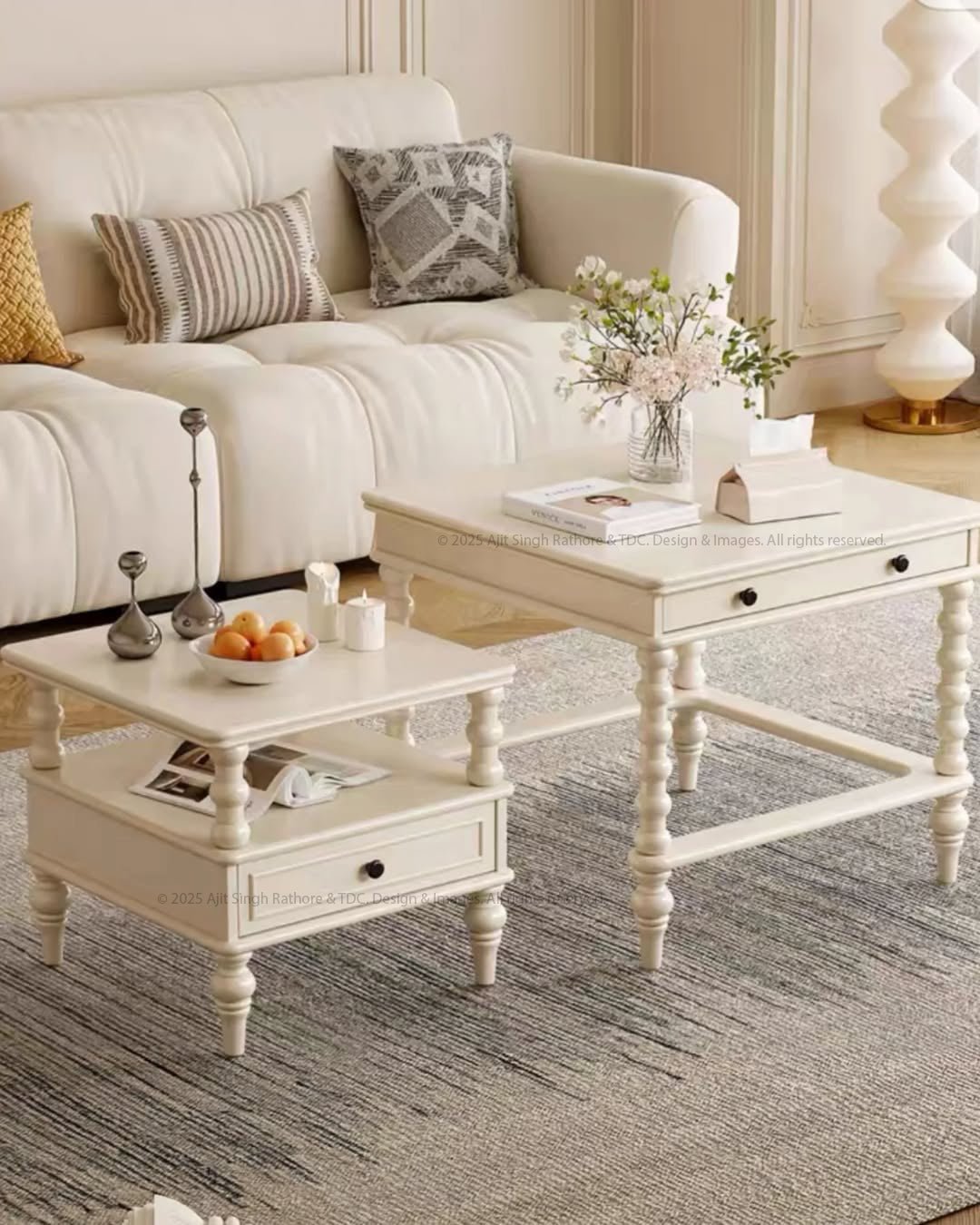 Scottsboro Dual-Tier Nesting Coffee Table Set