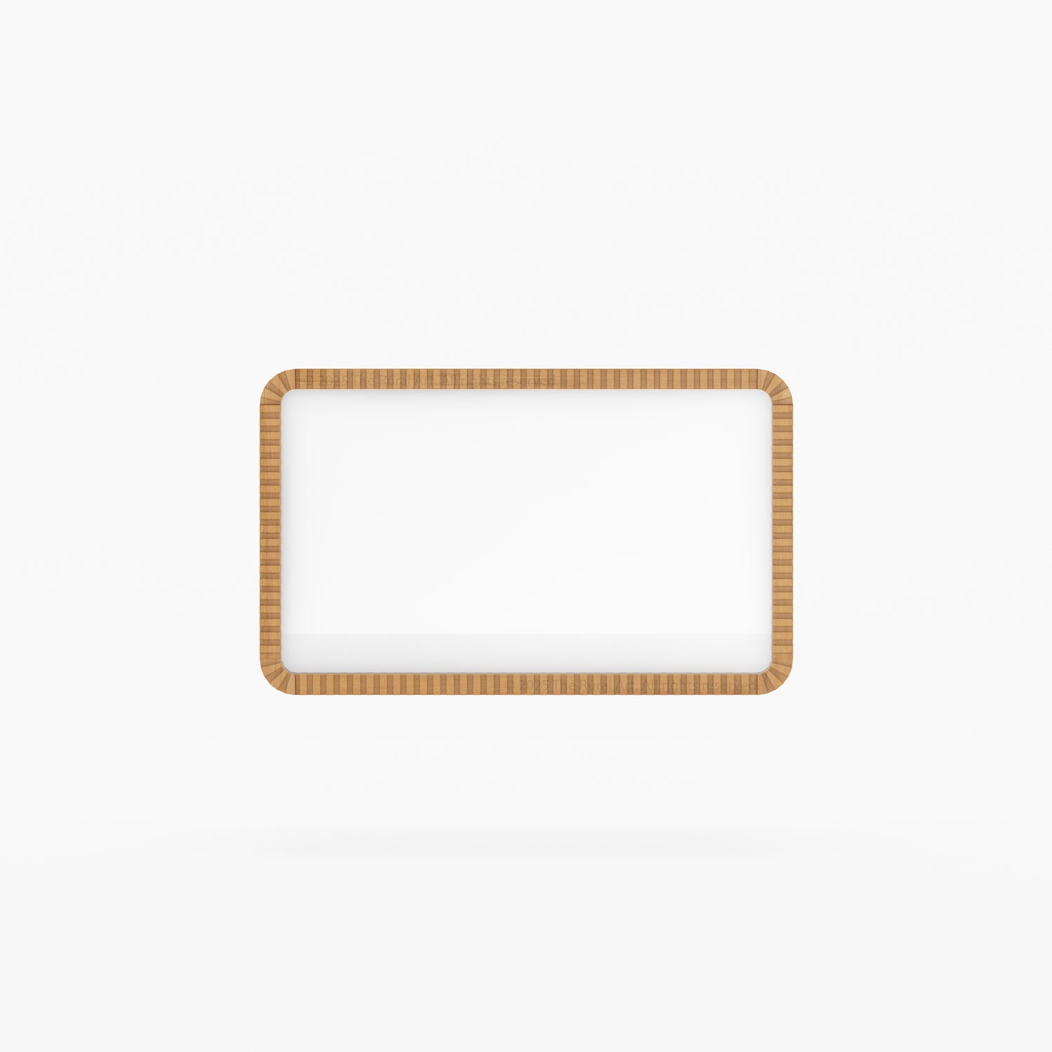 Lewes Fluted Wood Mirror | Framed Wall Mirror in Solid Wood