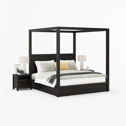 Orlando Solid Wood Canopy Bed