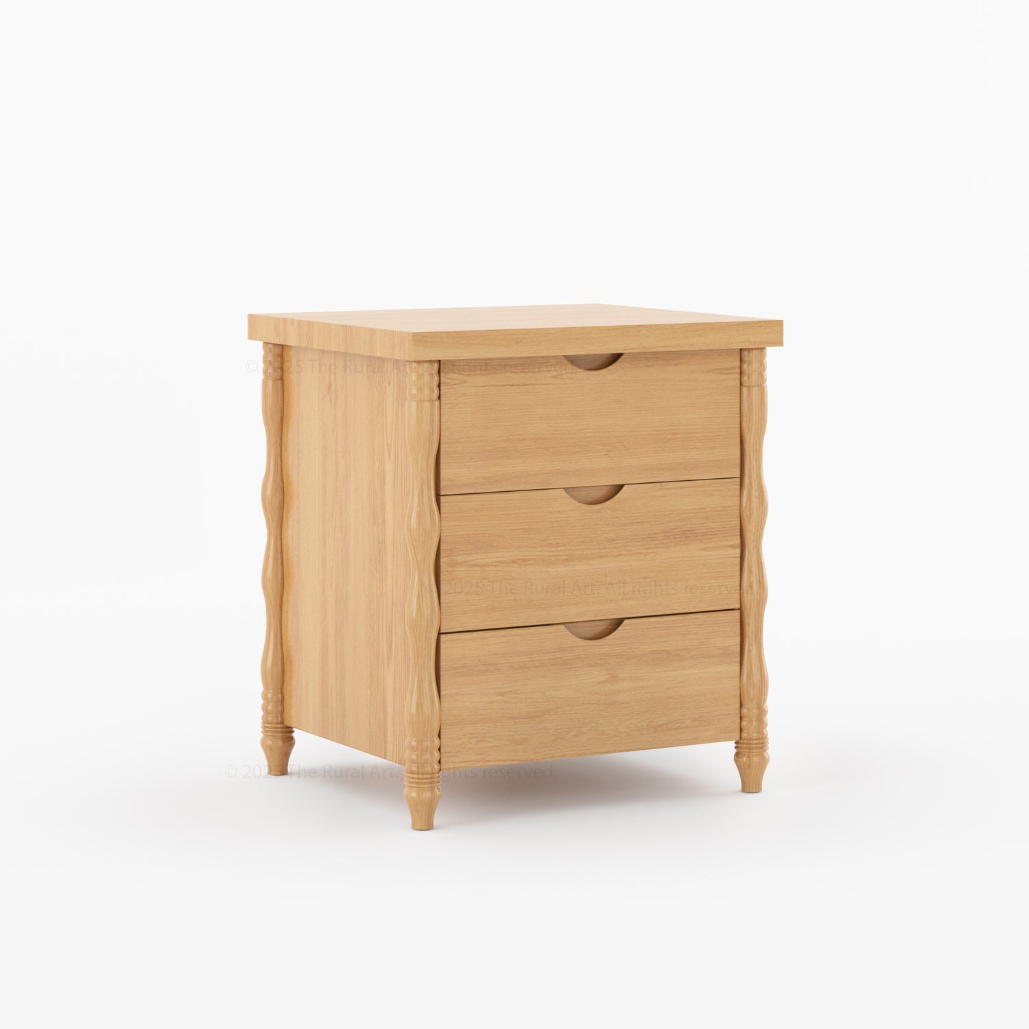 Jasper Heritage Turned-Leg Nightstand