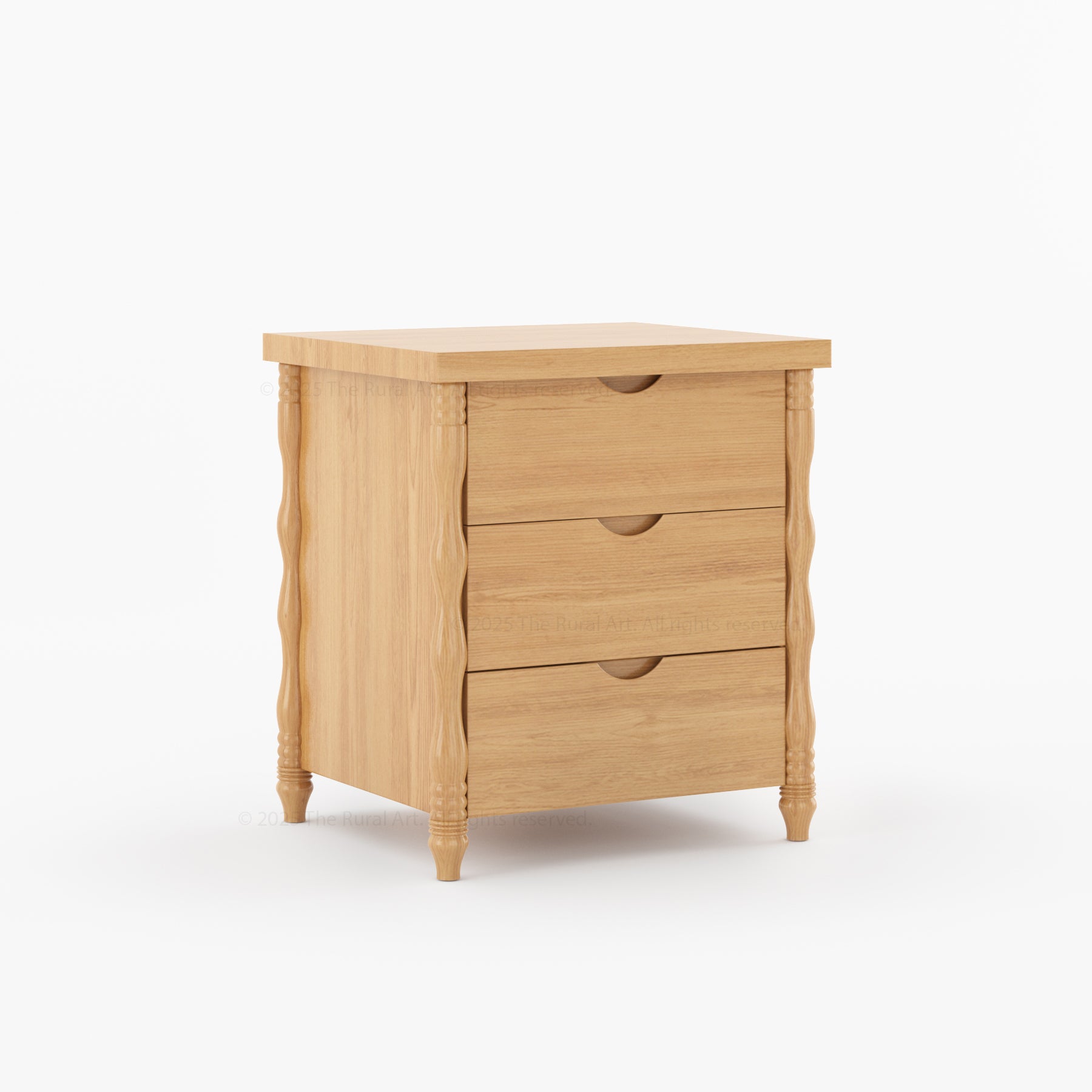 Jasper Heritage Turned-Leg Nightstand