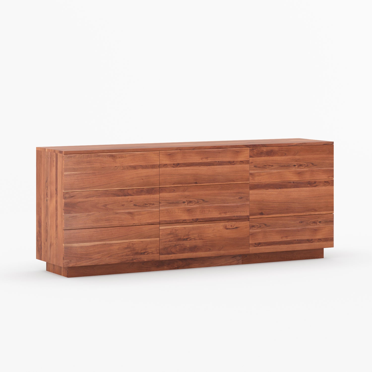 Kingston Solid Wood Dresser | Modern Minimalist Storage Cabinet