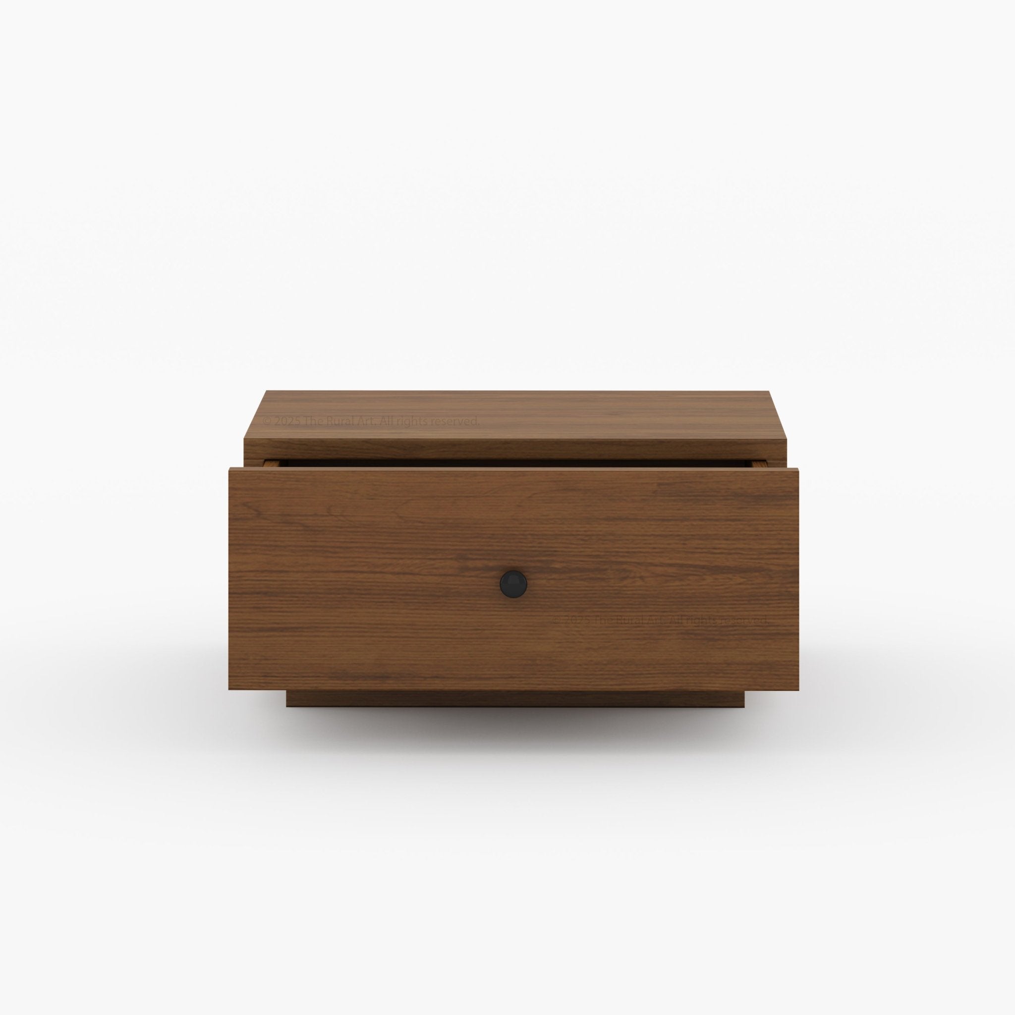 Sheffield Solid Wood Nightstand with Drawer Storage