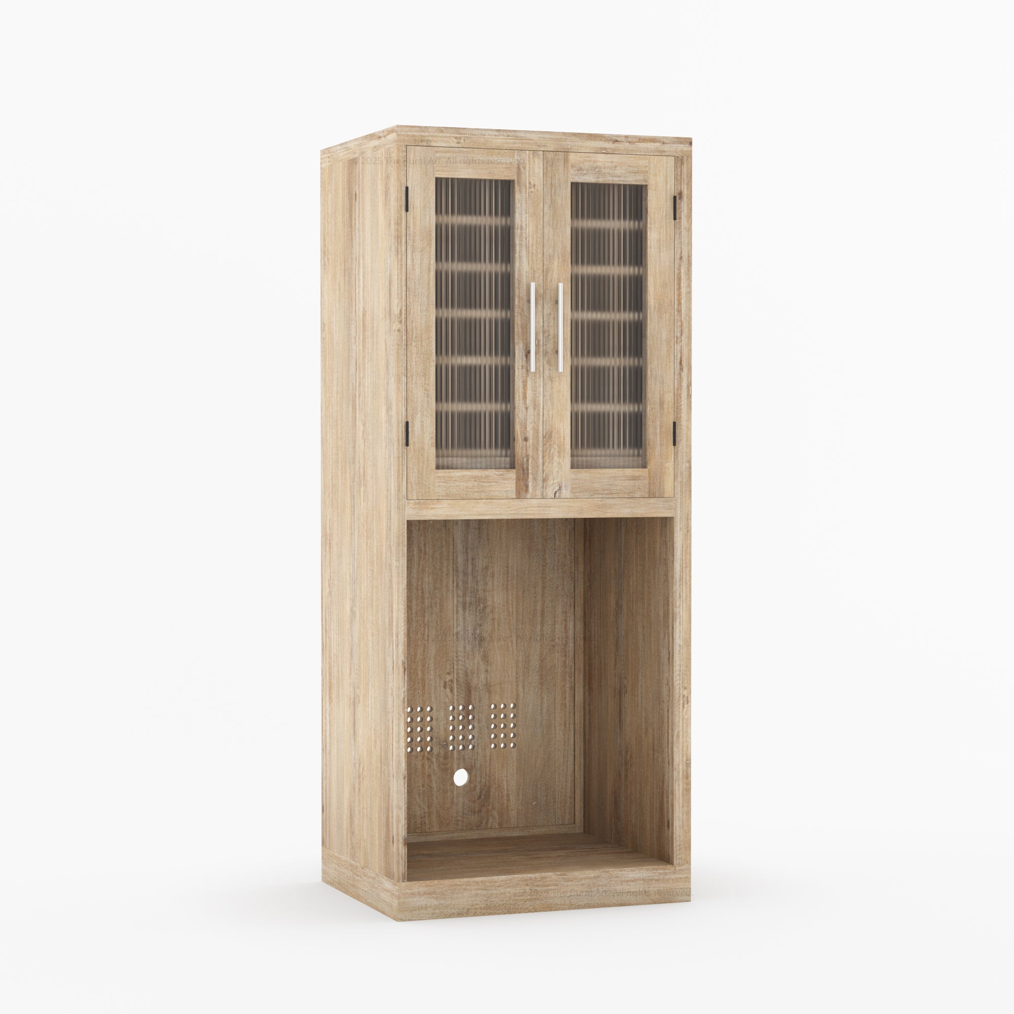 Kentucky Grand Reserve Wine Bar Cabinet with Fridge Space &amp; Coffee Station