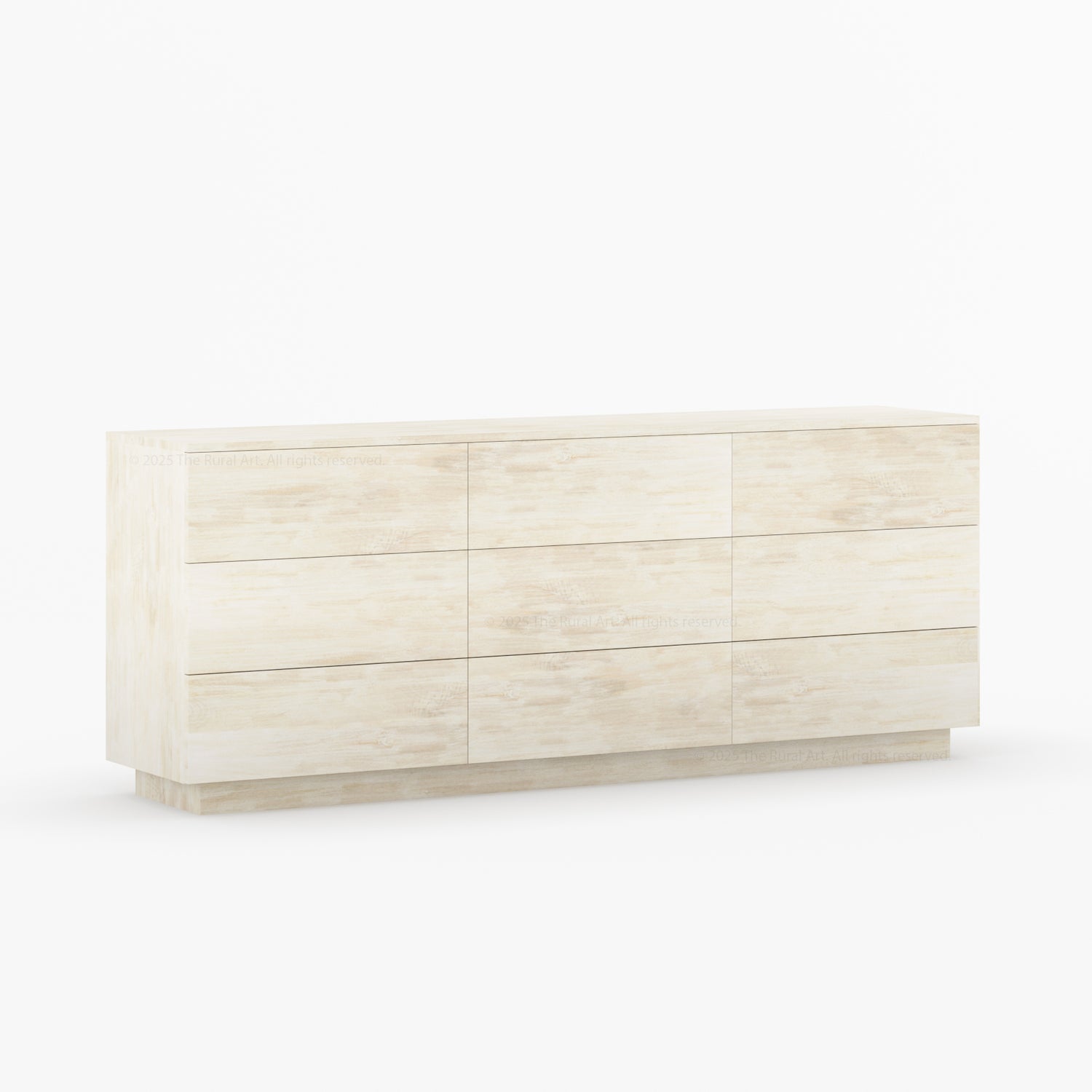Kingston Solid Wood Dresser | Modern Minimalist Storage Cabinet
