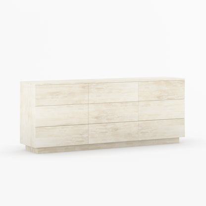 Kingston Solid Wood Dresser | Modern Minimalist Storage Cabinet