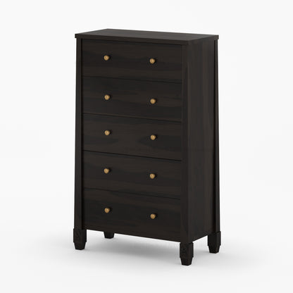 Dothan Four-Poster &amp; Floral-Carved Leg Solid Wood Bedroom Collection