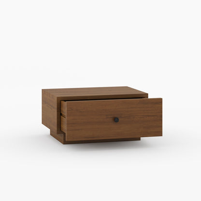 Sheffield Solid Wood Nightstand with Drawer Storage
