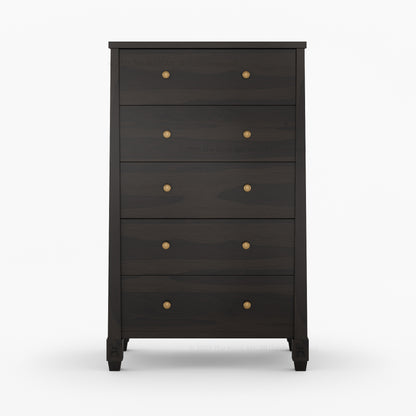 Dothan Four-Poster &amp; Floral-Carved Leg Solid Wood Bedroom Collection